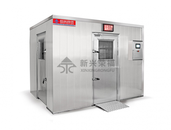 中央廚房餐具消毒神器，新興榮福熱風循環消毒存儲庫
